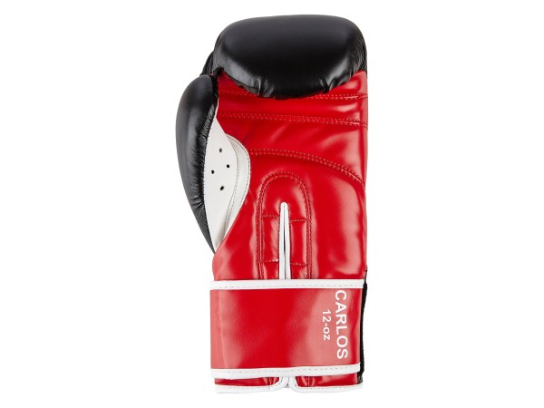 Боксови ръкавици Benlee Carlos 1502/Black/Red/White Boxing Gloves