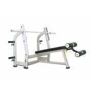 Лежанка олимпийска с обратен наклон - Free Weight Olympic Decline Bench, Falcon