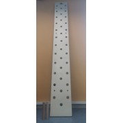 Стена за катерене дървена 240х30 см, Fit Motion Climbing pegboard 
