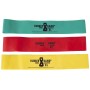 Ластик за фитнес син  - strong latex aerobic band ring, Fit Motion