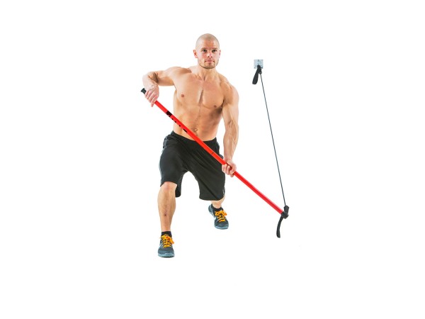 Стик с експандер и ръкохватки - Gymstick H.I.T.