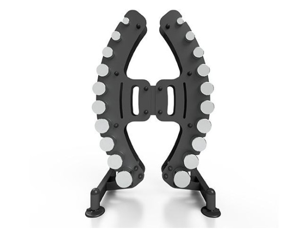 Стойка с хромирани дъмбели от 1 до 10 кг, MP-S206, Marbo Sport