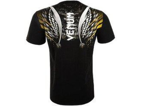 Спортна тениска Venum Viking 2.0 T shirt Black/Wellow