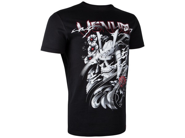 Спортна тениска Venum Samurai Skull T shirt Black