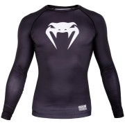 Спортна тениска Venum Contender 3.0 Compression Black White 