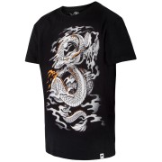 Спортна тениска Venum Dragon's Flight T shirt Black White 
