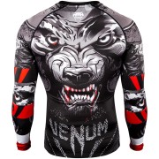 Рашгард Venum Werewolf Rashguard black grey