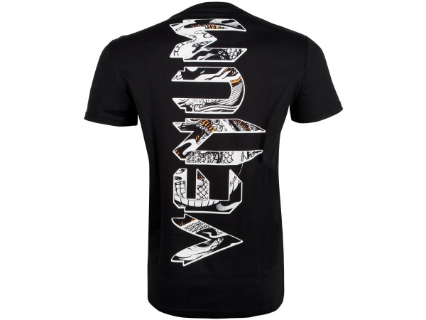 Спортна тениска Venum Giant x Dragon's T shirt Black/White