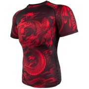 Рашгард Venum Dragon's Flight Rashguard black red 