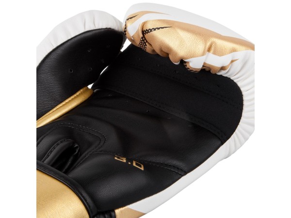 Боксови ръкавици Venum Challenger 3.0 Boxing Gloves white black gold