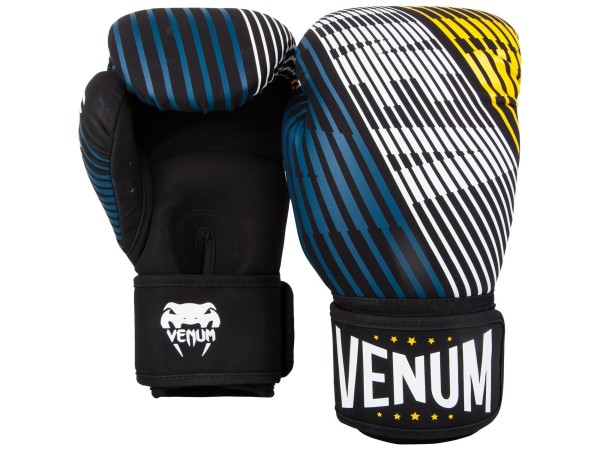 Боксови ръкавици Venum Plasma Boxing Gloves black yellow