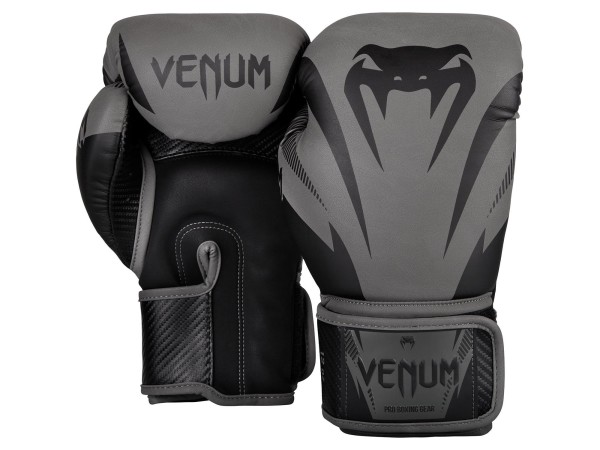Боксови ръкавици Venum Impact Boxing Gloves grey black