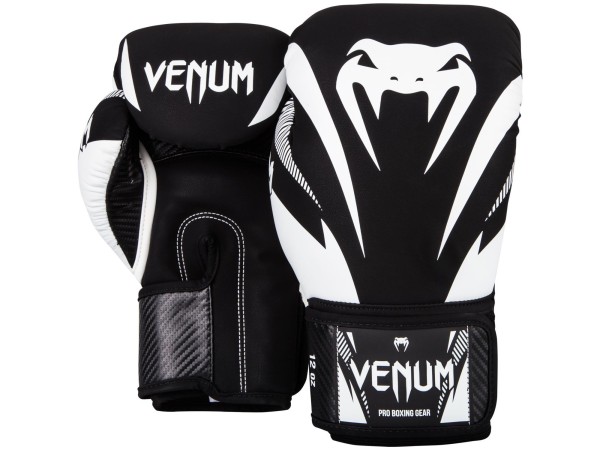 Боксови ръкавици Venum Impact Boxing Gloves black white