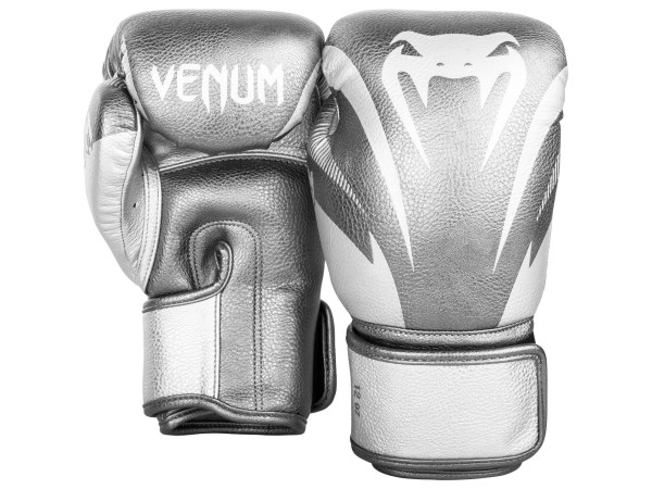 Боксови ръкавици Venum Impact Boxing Gloves silver silver