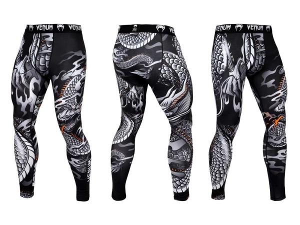 Клин Venum Dragons Flight Spats black white