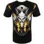 Спортна тениска Venum Viking 2.0 T shirt Black/Wellow