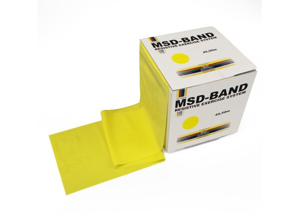 Ластик широк MSD-Band Thin (жълт)