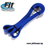 Ластик за фитнес упражнения, син, Fit Motion 